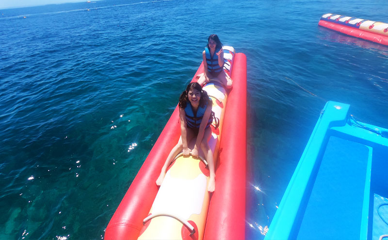 セブ島マリンスポーツ バナナボート